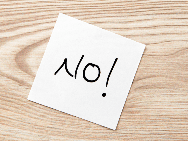 Simply Still Series: Saying&nbsp;No